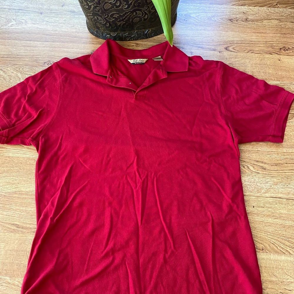 Roundtree & Yorke Gold Label large slim fit polo shirt